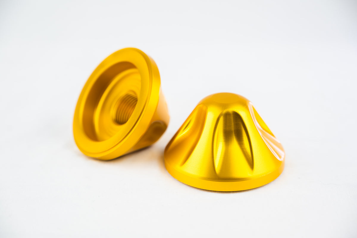 BILLET 2.0” BUMP STOP CAPS — Kibbetech