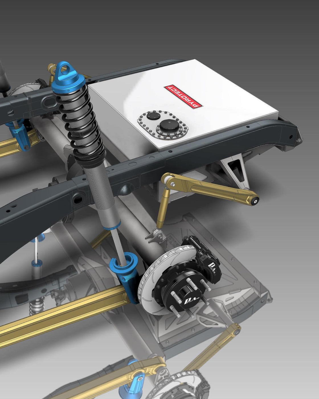 FORD RAPTOR - GEN1/GEN2/F150 BILLET SHORT COURSE LINK KIT — Kibbetech