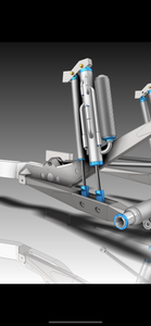 Kibbetech Frame Rails with Integrated 4-Link Pivots